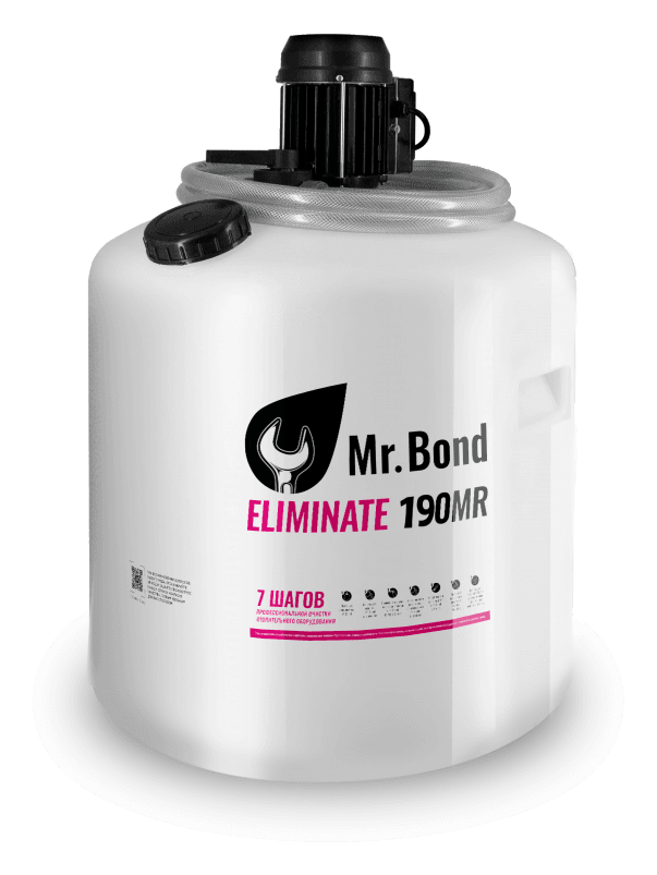 Mr.Bond ELIMINATE 190 MR - насос для промывки промышленных теплообменников, котлов и бойлеров